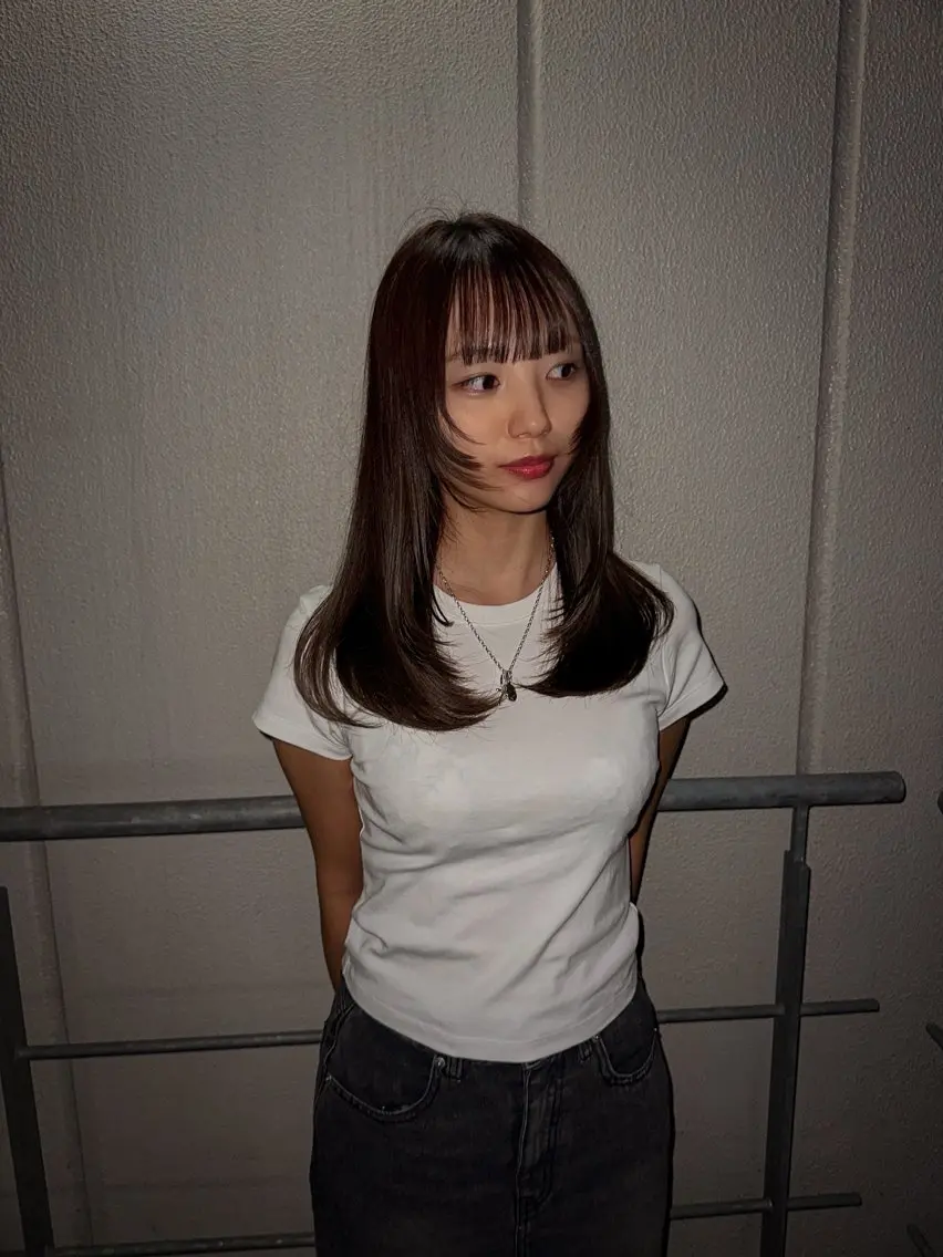 セミロング レイヤーカット GRIP/ 名古屋駅徒歩1分のヘアスタイル