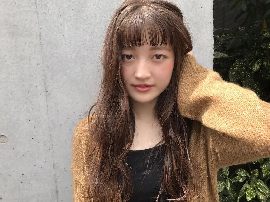 セミロング カット ヘアカラー トリートメント Baby Step タカギのヘアスタイル