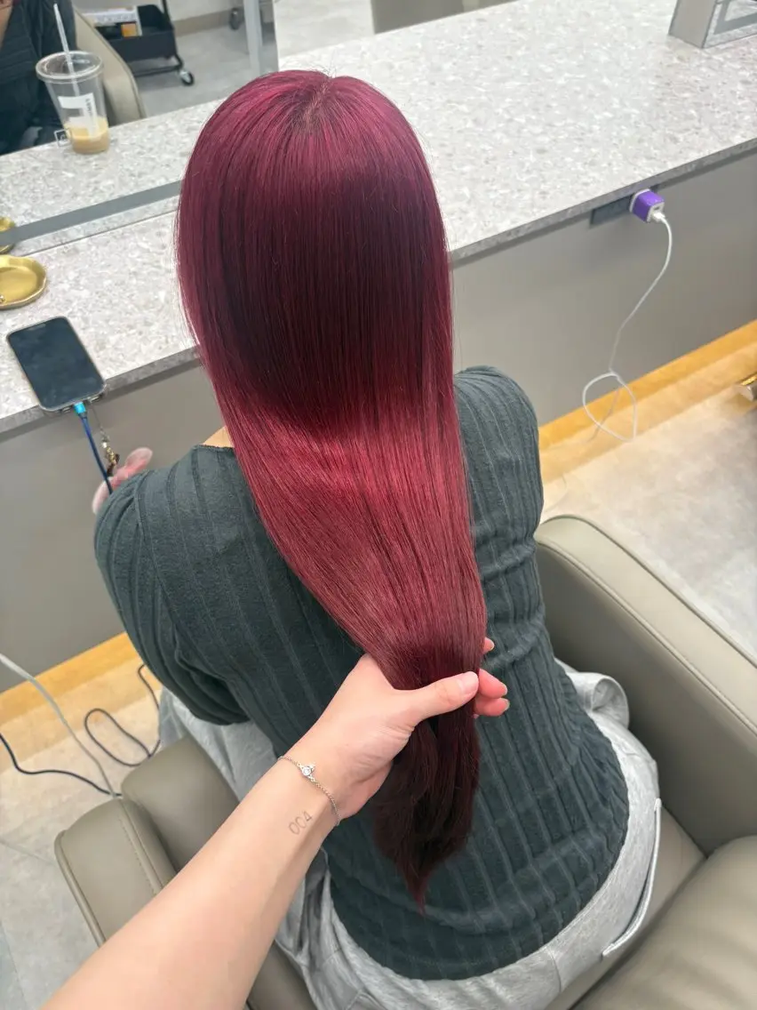 カラー ヘアカラー 盛れる艶髪カラー Harusa🎀のヘアスタイル