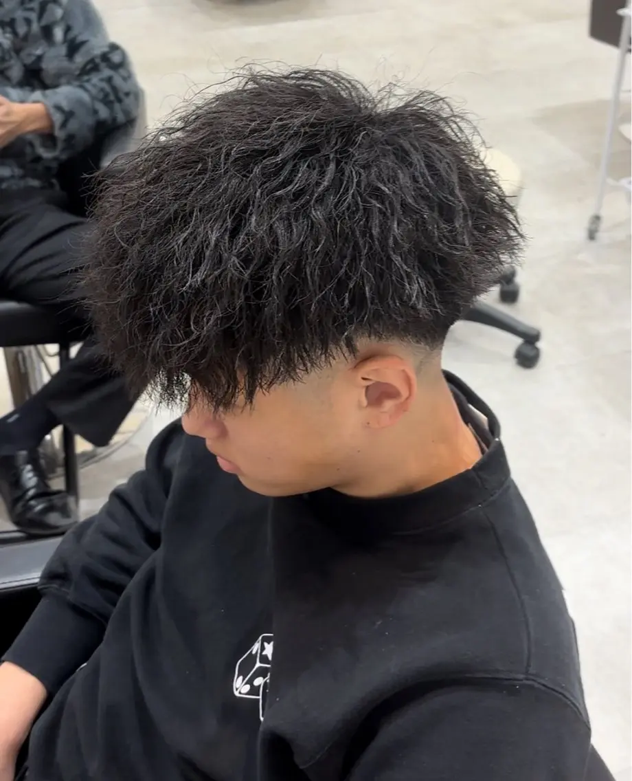 ショート パーマ メンズ メンズパーマ 森 駿太のヘアスタイル