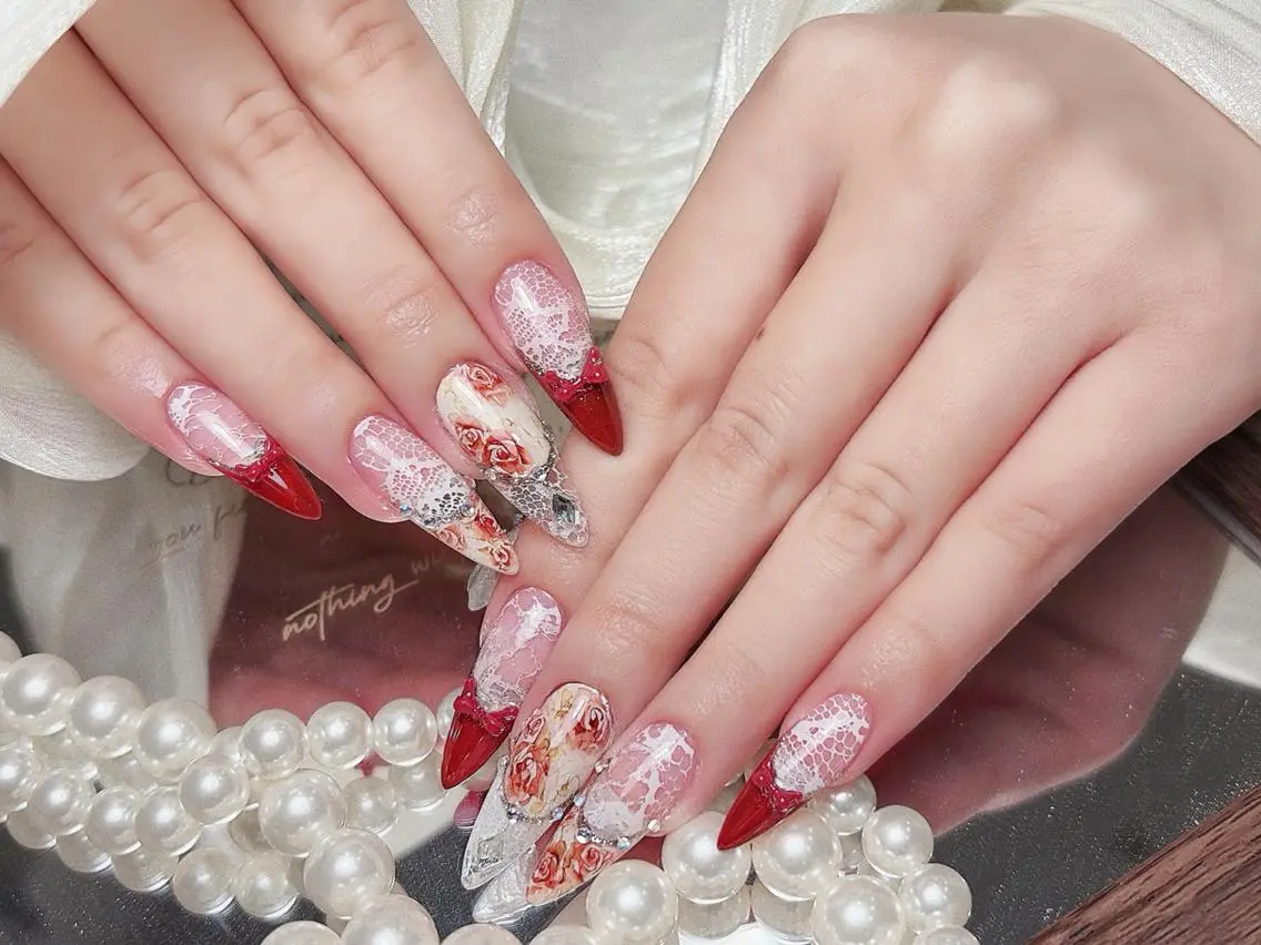 ネイル ハンドネイル 🎀も ものネイルデザイン