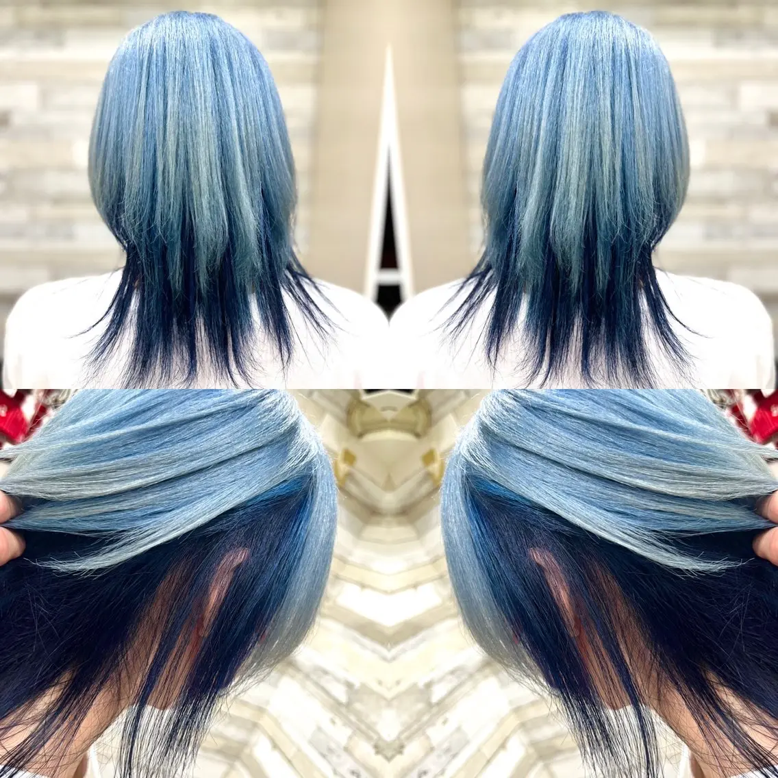 ミディアム カラー ヘアカラー トリートメント ✨️眉毛、派手髪、 ハイトーンShinの眉毛・アイブロウイメージ