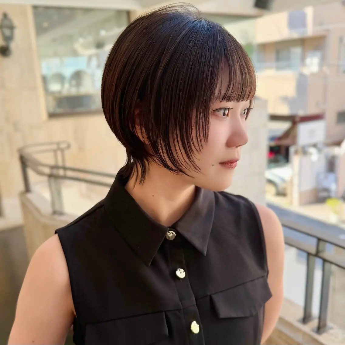 ショート パーマ クロスパーマ/ YAGIのヘアスタイル