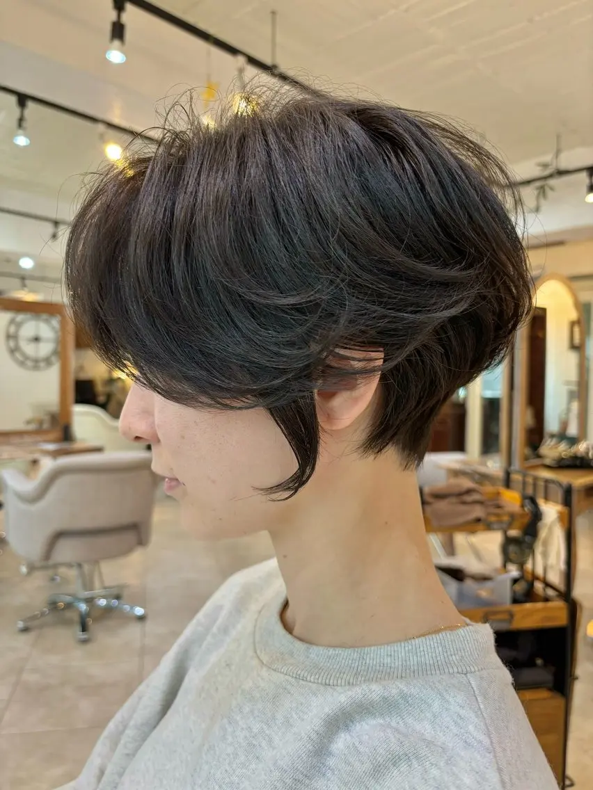 ショート カット ヘアカラー トリートメント 本場の韓国ヘア 🇰🇷チ・ヨンジュのヘアスタイル