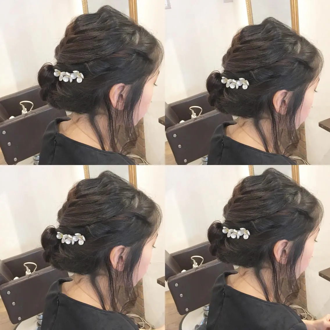 セミロング ヘアアレンジ JILBLAN京都 ショート/ハイライトのヘアスタイル