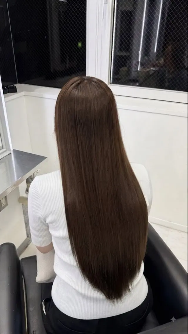 ロング カラー そら/心斎橋/韓国風 モデル募集中✨のヘアスタイル