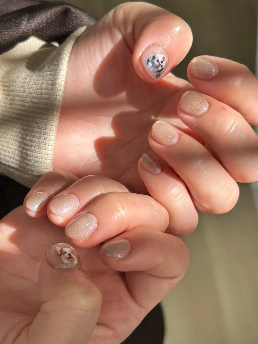ネイル ハンドネイル one nail 【推し/概念ネイル】のネイルデザイン