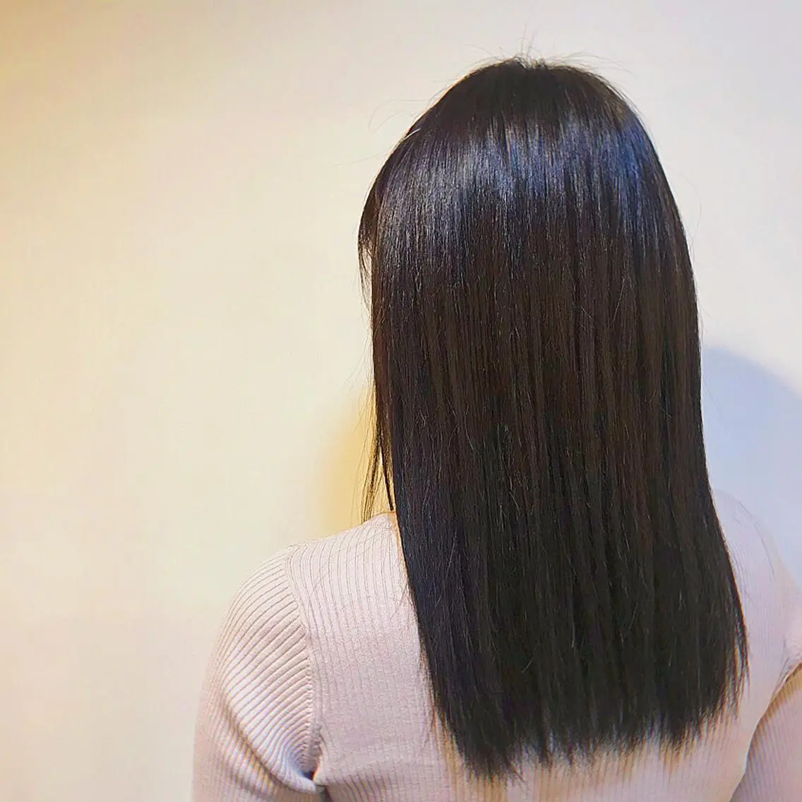セミロング 縮毛矯正 藏本 剛史のヘアスタイル