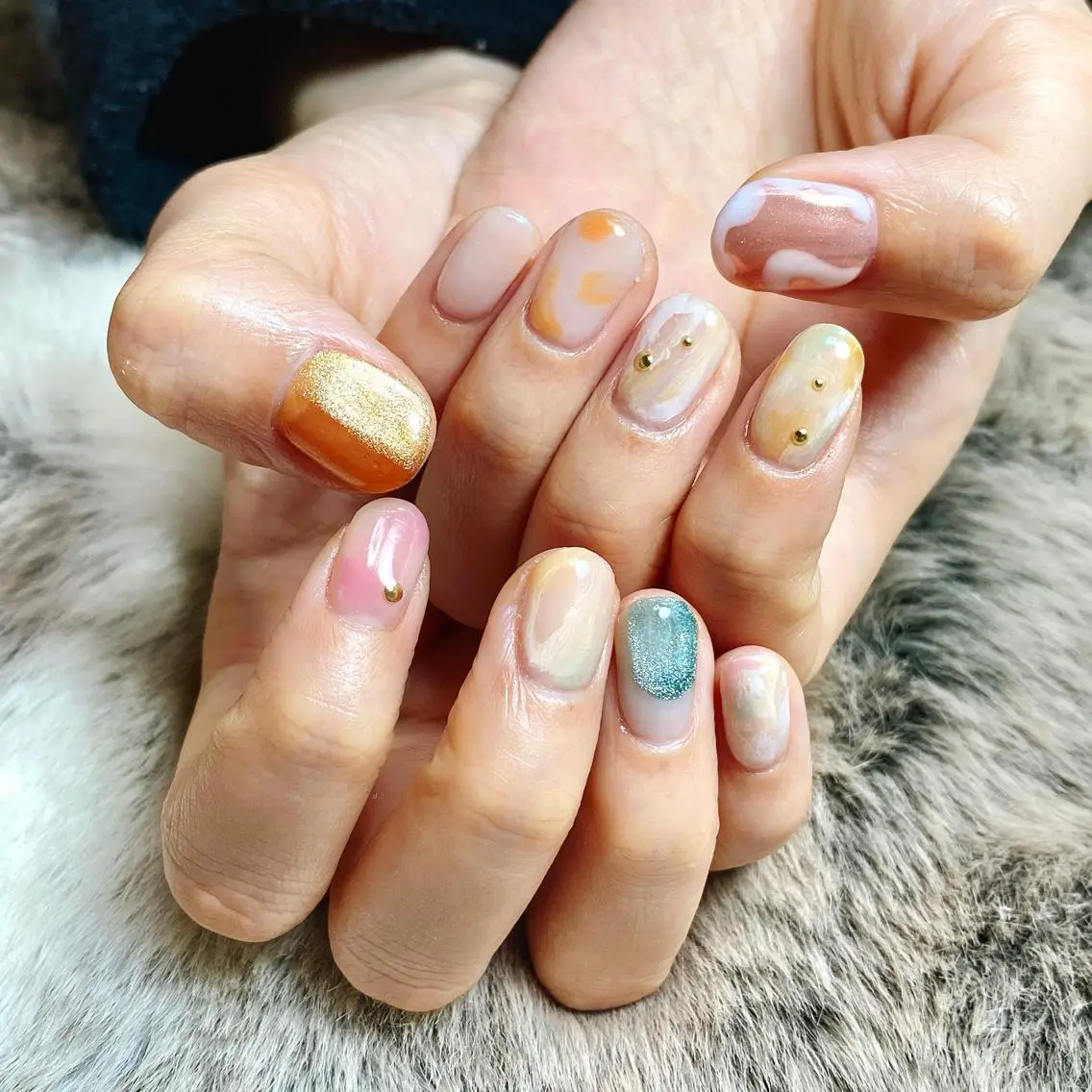 ネイル マグネットネイル 持ち込み ハンドネイル Josee 山田のネイルデザイン