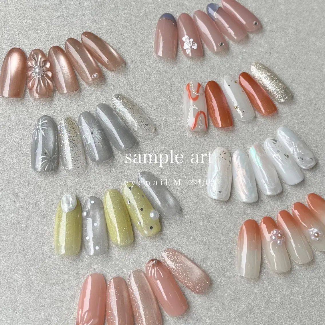 ネイル ハンドネイル eyenailm 🌼のネイルデザイン