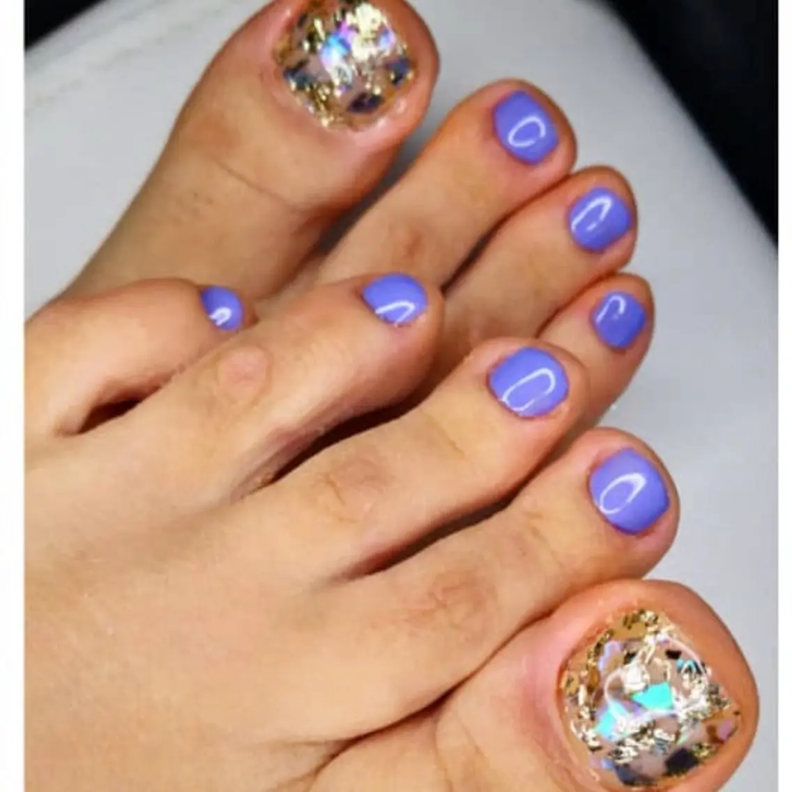 ネイル アートネイル フットネイル ワンカラーネイル シンプルネイル フットネイル ✨AiNail💅 ✨高幡不動NEW ✨のネイルデザイン