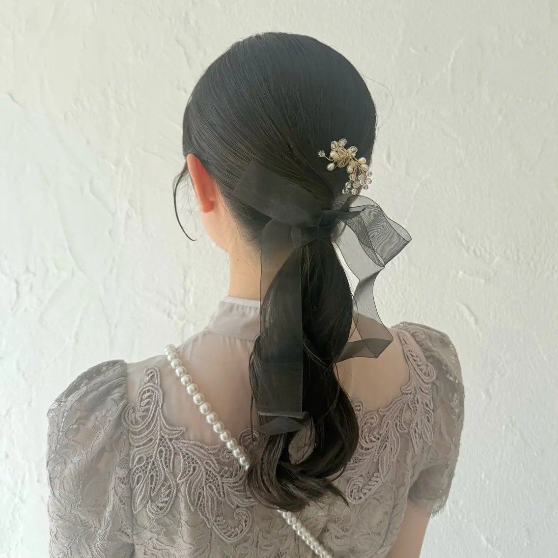 ヘアアレンジ ヘアセット niw yuiのヘアスタイル