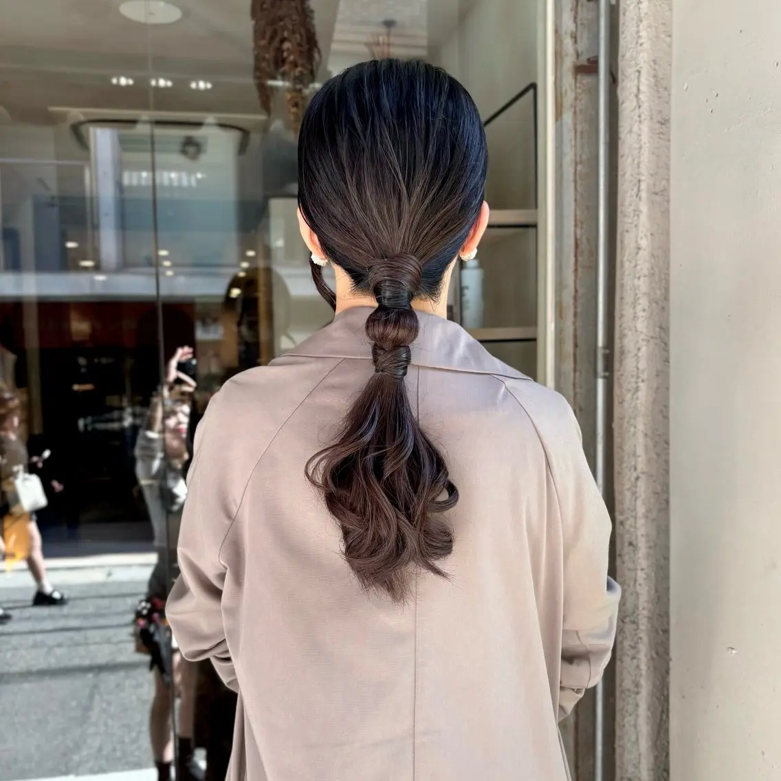 ヘアアレンジ 髪飾り ヘアセット 芦刈 咲来のヘアスタイル