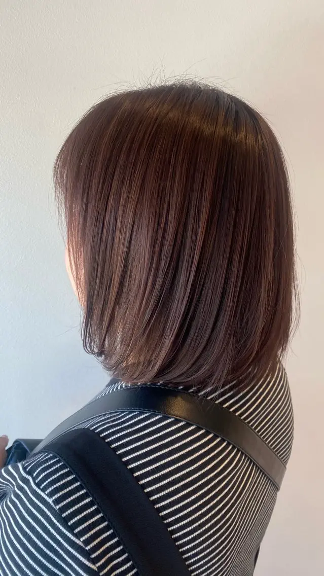 ミディアム 中江 唱のヘアスタイル