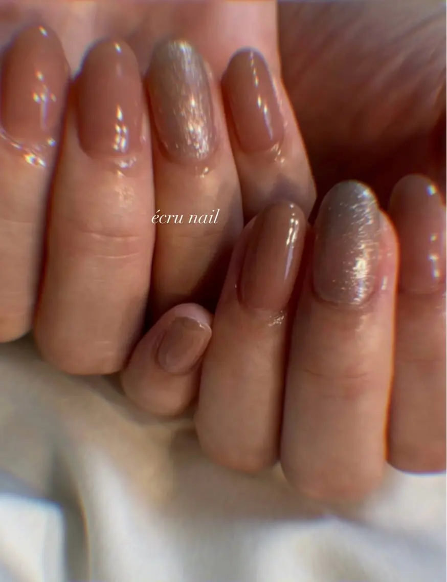ネイル ハンドネイル écru nailのネイルデザイン