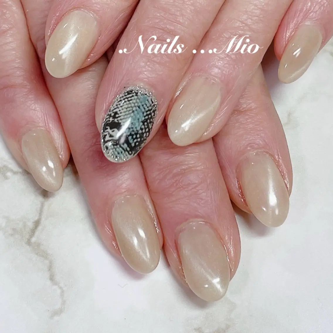 ネイル アートネイル ジェルネイル ワンカラーネイル .Nails Mio 赤羽西ネイルサロンのネイルデザイン
