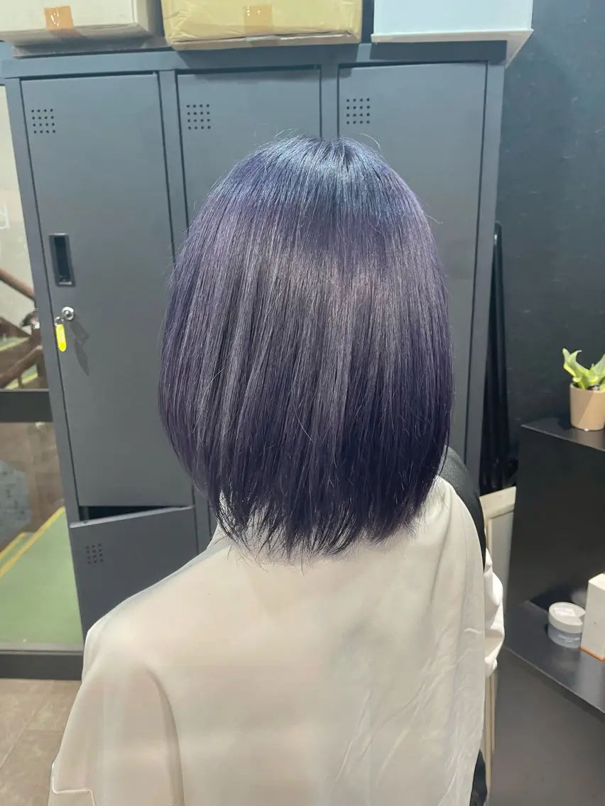 ショート ヘアカラー トリートメント ハイトーン/町田 🫧HANSONのヘアスタイル