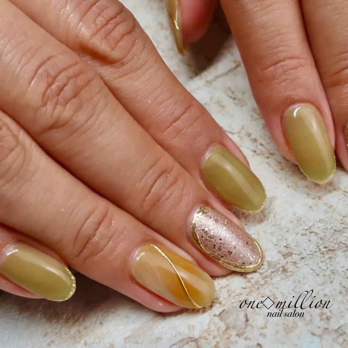 ネイル nail salon ワンミリオンのネイルデザイン