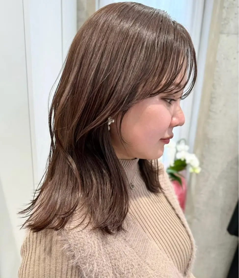 ミディアム 🫧伊東　美優🫧 レイヤーカット⭐︎のヘアスタイル