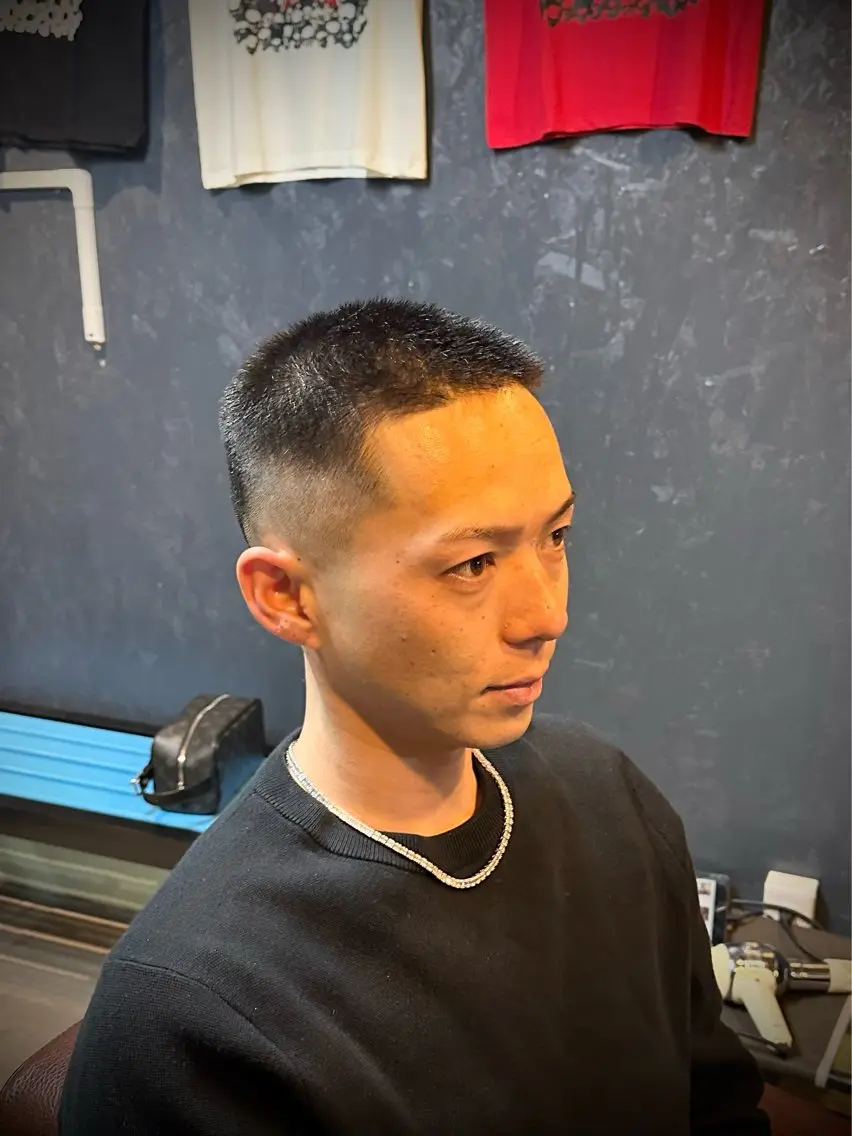 メンズ フェードカット SHINDOU RYUYAのヘアスタイル