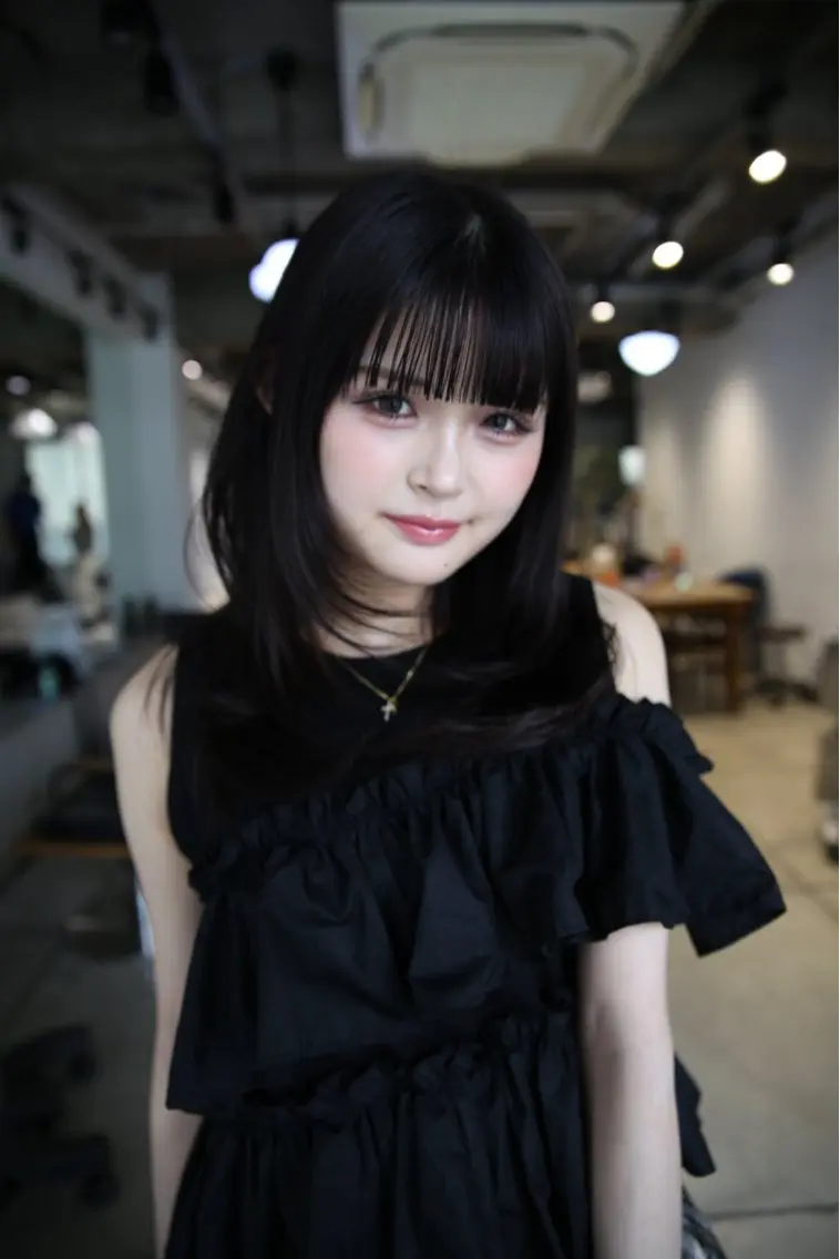 ロング 🎀抜け感ナチュラル 🎵asuna🪽のヘアスタイル