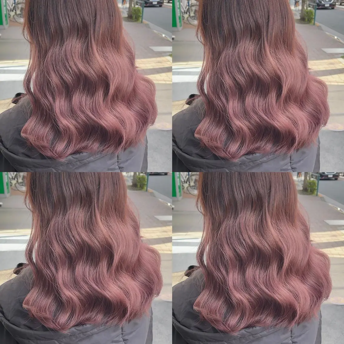 セミロング カラー カット ヘアカラー トリートメント ヘッドスパ 大人可愛い透明感🌟 小顔・韓国髪🌟野中のヘアスタイル