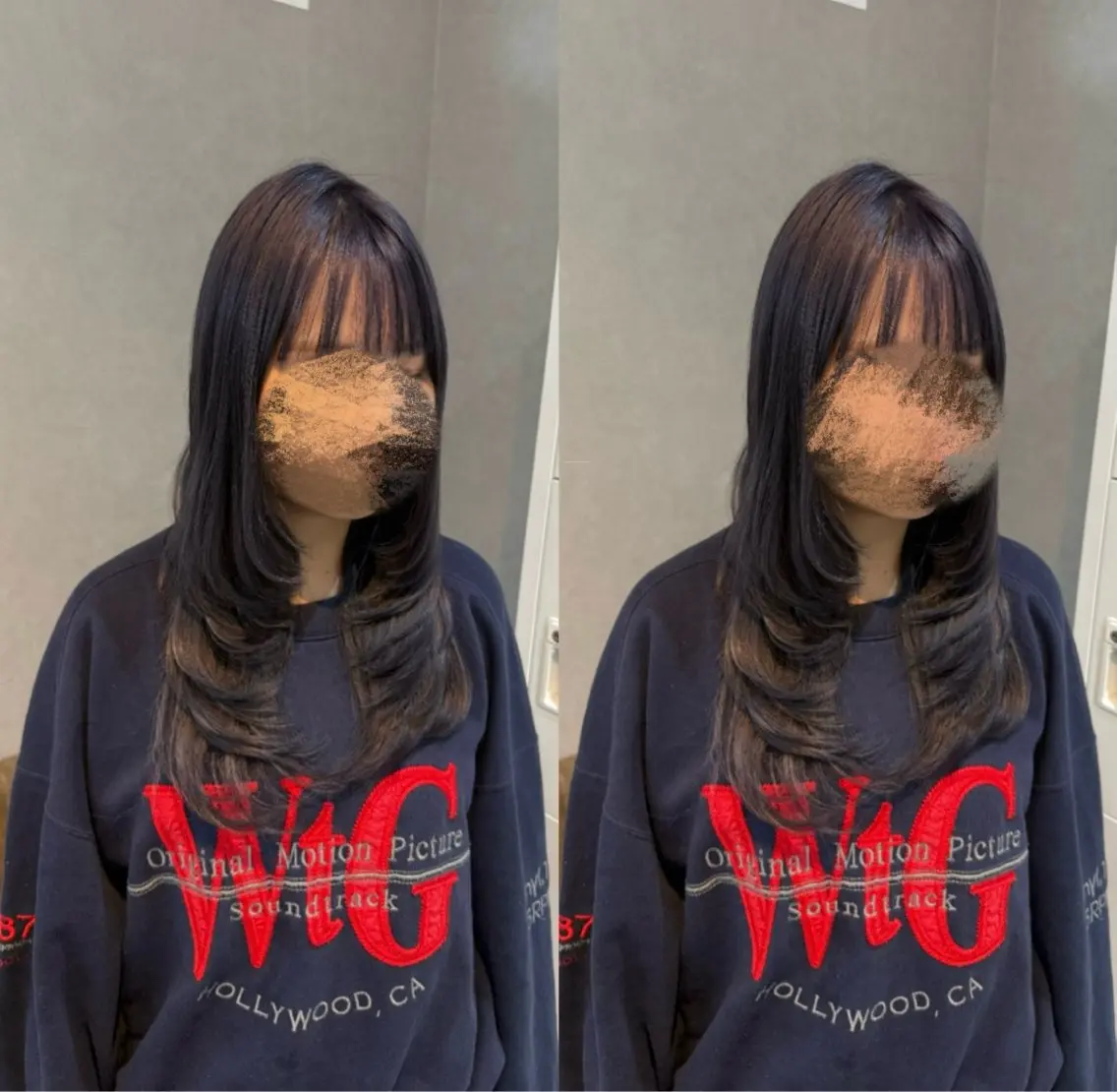 ロング レイヤーカット モデル募集 彩里🎀のヘアスタイル