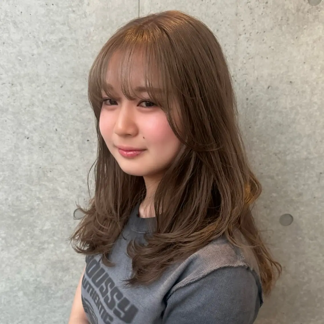 🍓平日限定🍓髪質改善ワンカラー+2ステップトリートメントの写真