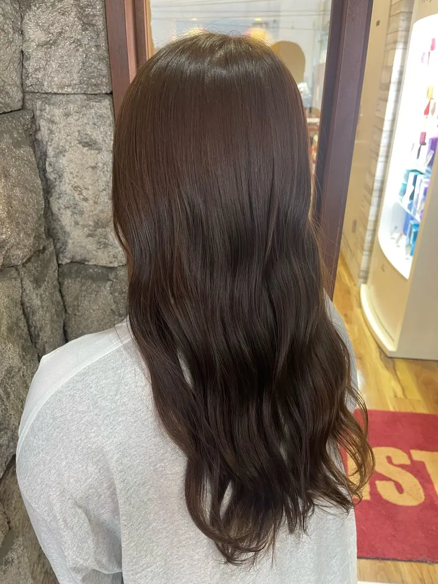 ロング カラー ヘアカラー トリートメント marina ¨̮のヘアスタイル