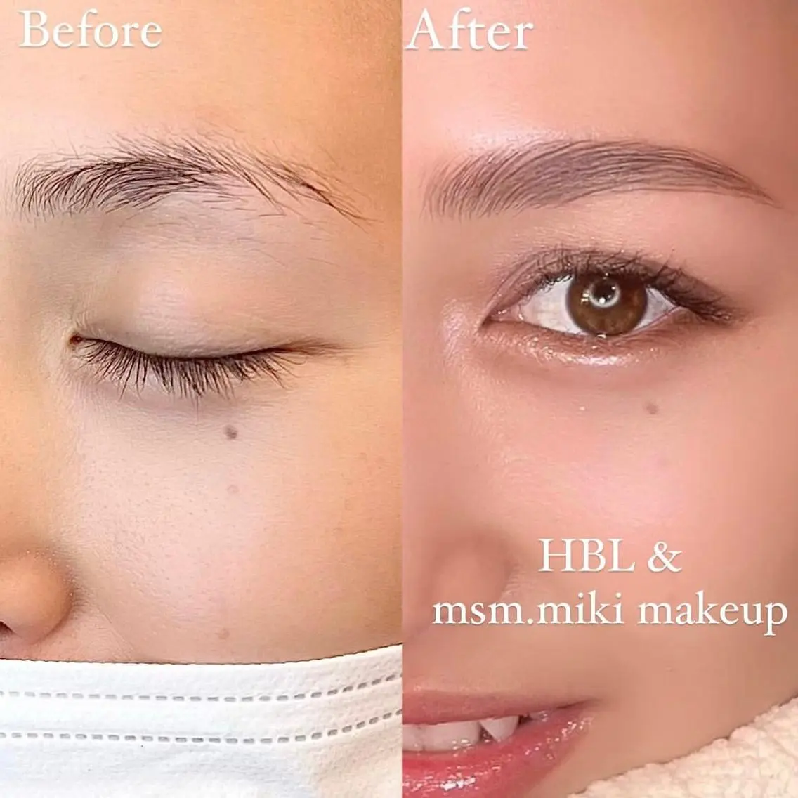 アイブロウ ネイル・まつ毛・眉毛 同時施術可能💅🏻のネイルデザイン