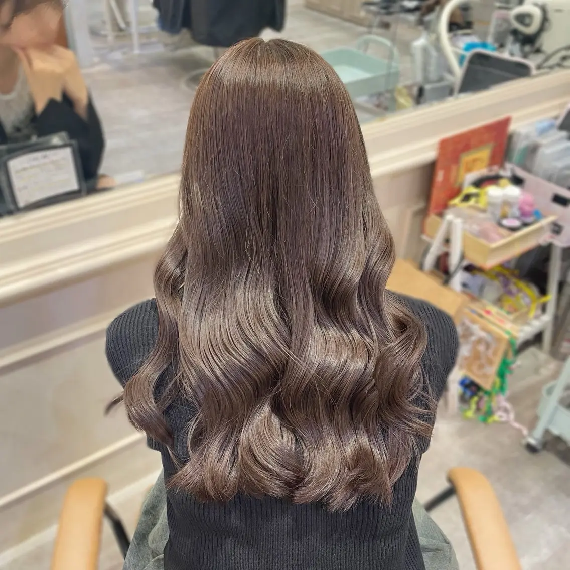 カラー ヘアカラー 🎼艶感カラー ヘアメ たま🎀のヘアスタイル