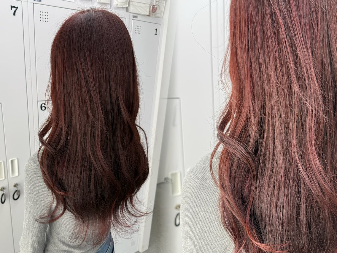 セミロング カット ヘアカラー トリートメント ヘッドスパ IROWどうもん店 /まゆなのヘアスタイル