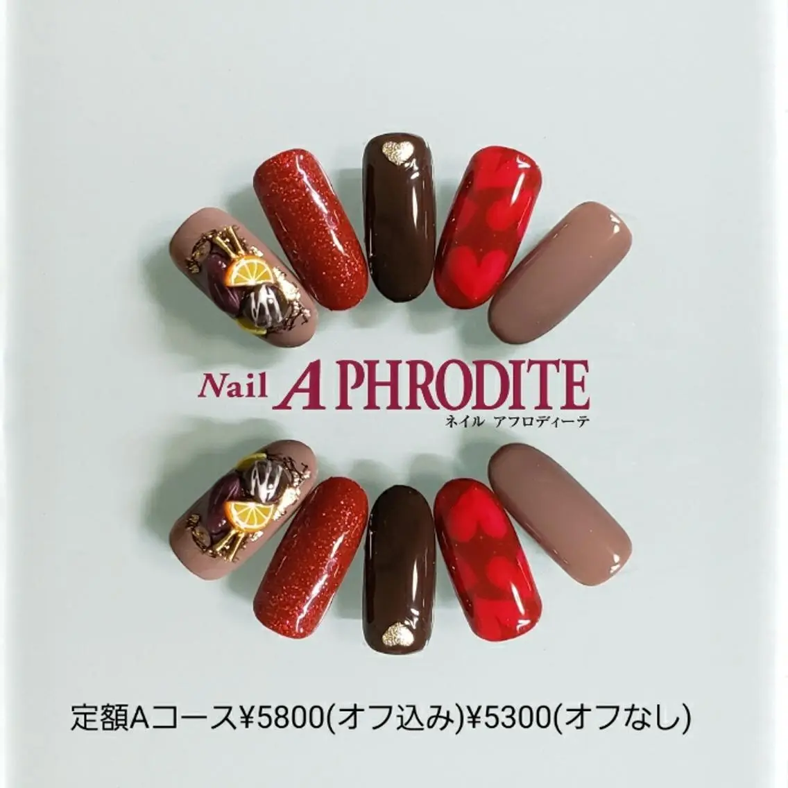 ネイル 持ち込み ニュアンスネイル ハンドネイル Nail  Aphroditeのネイルデザイン