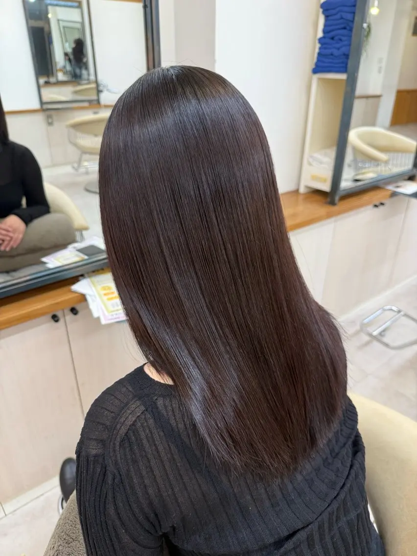 セミロング カラー ピンクカラー ヘアカラー 仙台/透明感カラー /chihiroのヘアスタイル