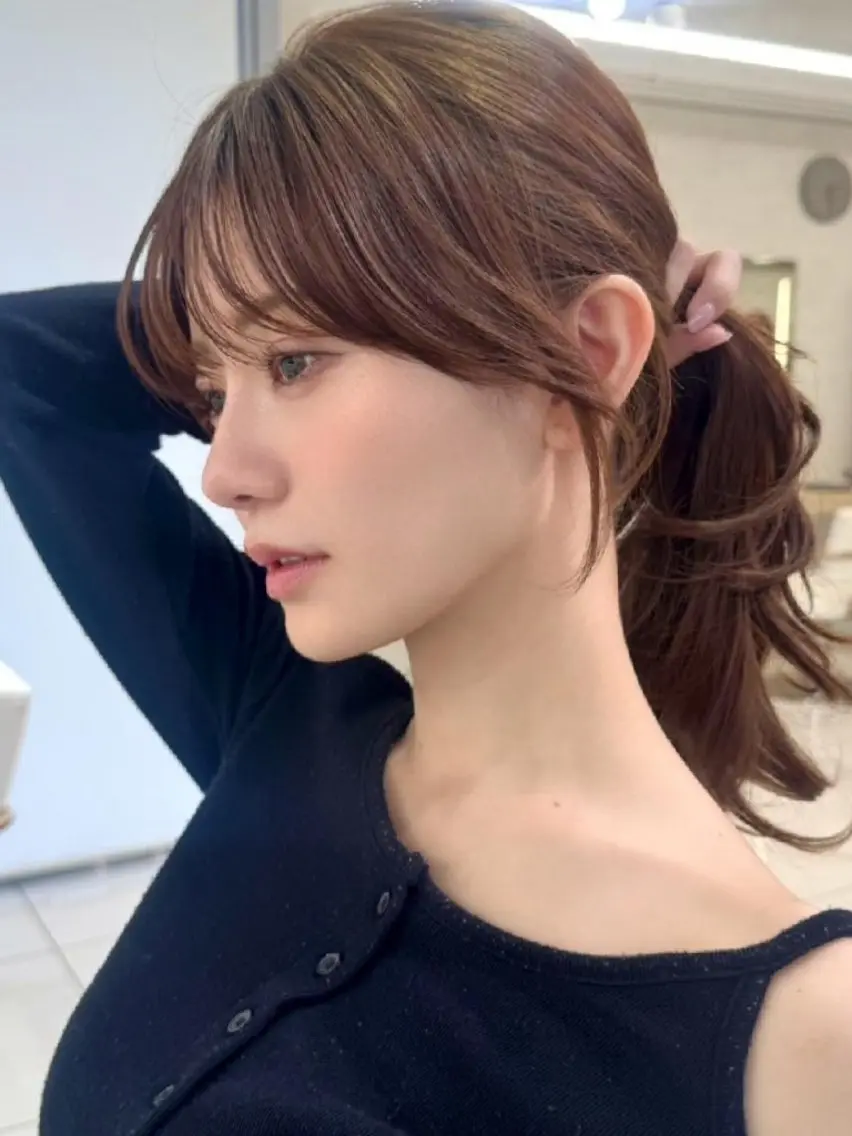 前髪、顔周りカット✂️ 【20時以降限定】の写真