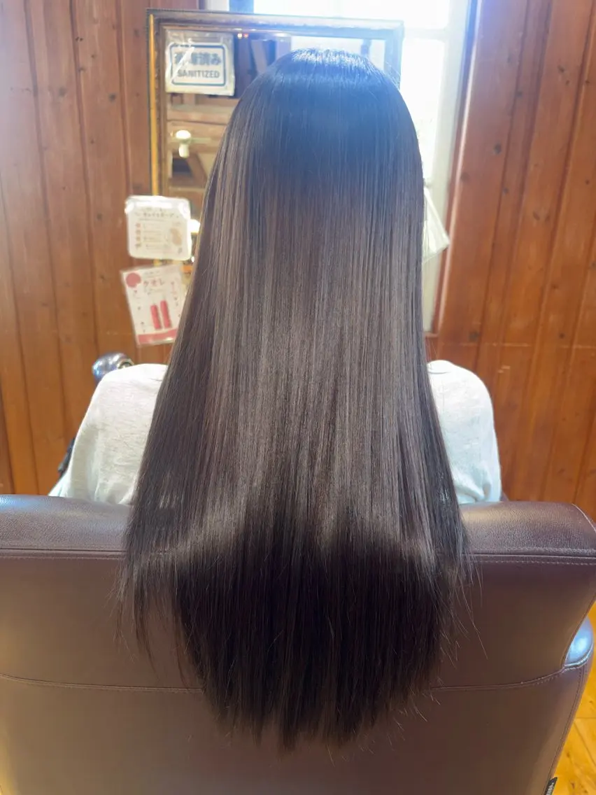 ロング カラー ディープラベンダー ラベンダーカラー ピンクカラー ピンクラベンダー ヘアカラー 松根 あや🐈‍⬛のヘアスタイル