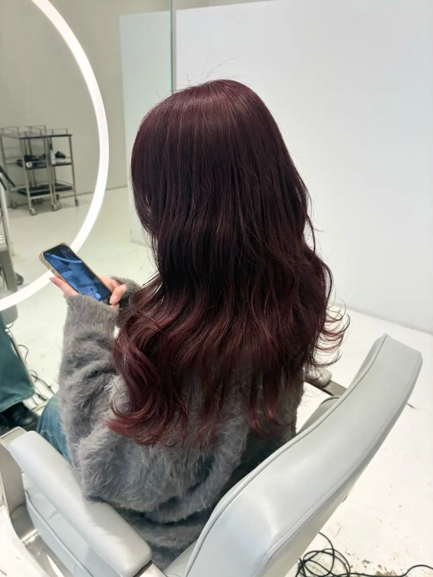 セミロング ヘアカラー cono noughtのヘアスタイル