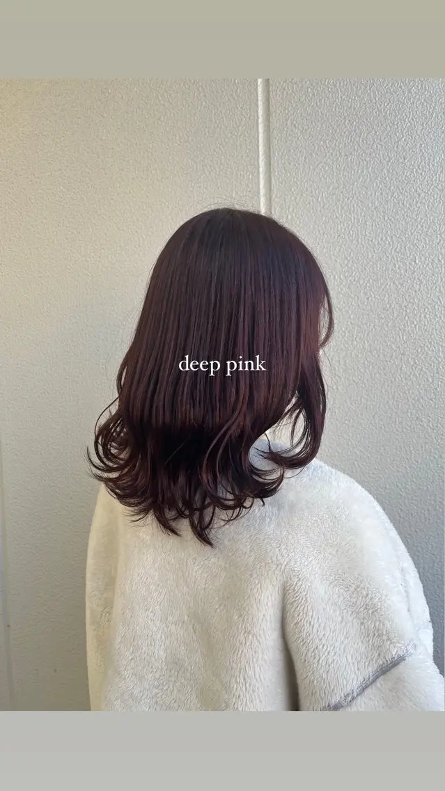 セミロング ヘアカラー トリートメント ヘッドスパ ヘアセット MAYU/上質ハイト ーン/レイヤーのヘアスタイル
