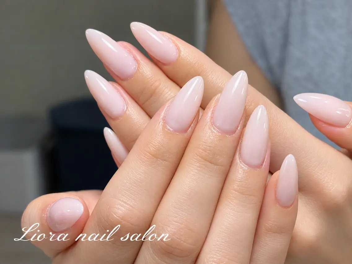 ネイル チークネイル フットネイル フレンチネイル ジェルネイル ガーリー ハンドネイル Liora nailのネイルデザイン