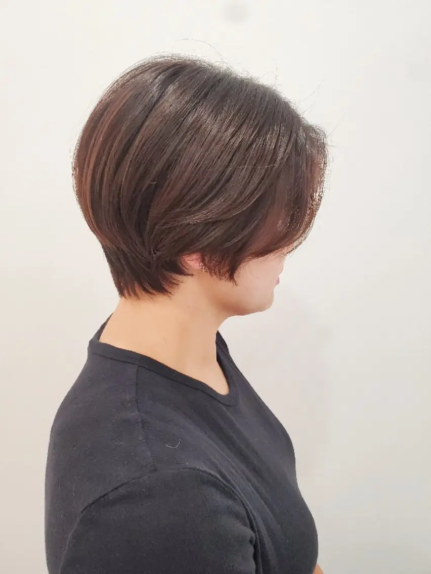 ショート カット トリートメント ヘッドスパ 齋藤 愛美のヘアスタイル