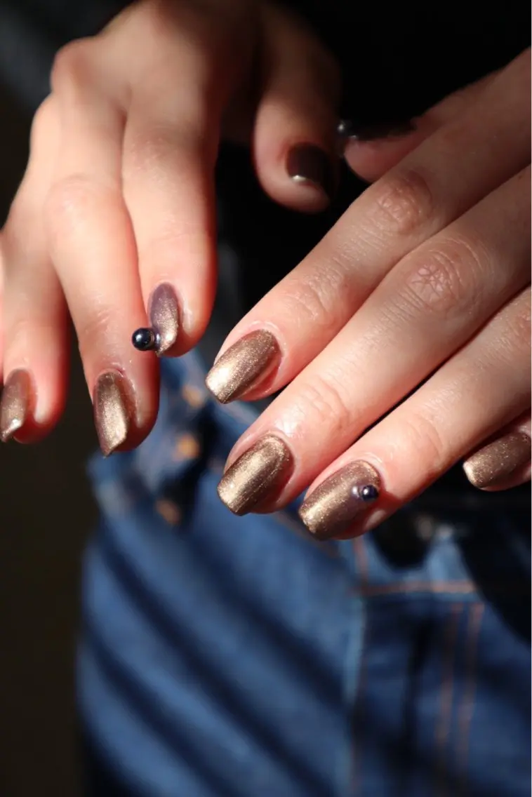 ネイル フレンチネイル マグネットネイル ワンカラーネイル chika / nailのネイルデザイン