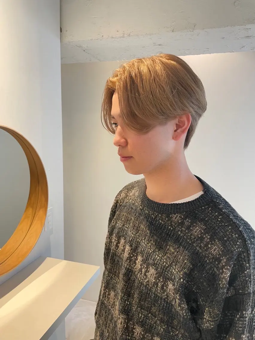 メンズ カット ヘアカラー メンズ特化⚜️ 藤原あずさのヘアスタイル