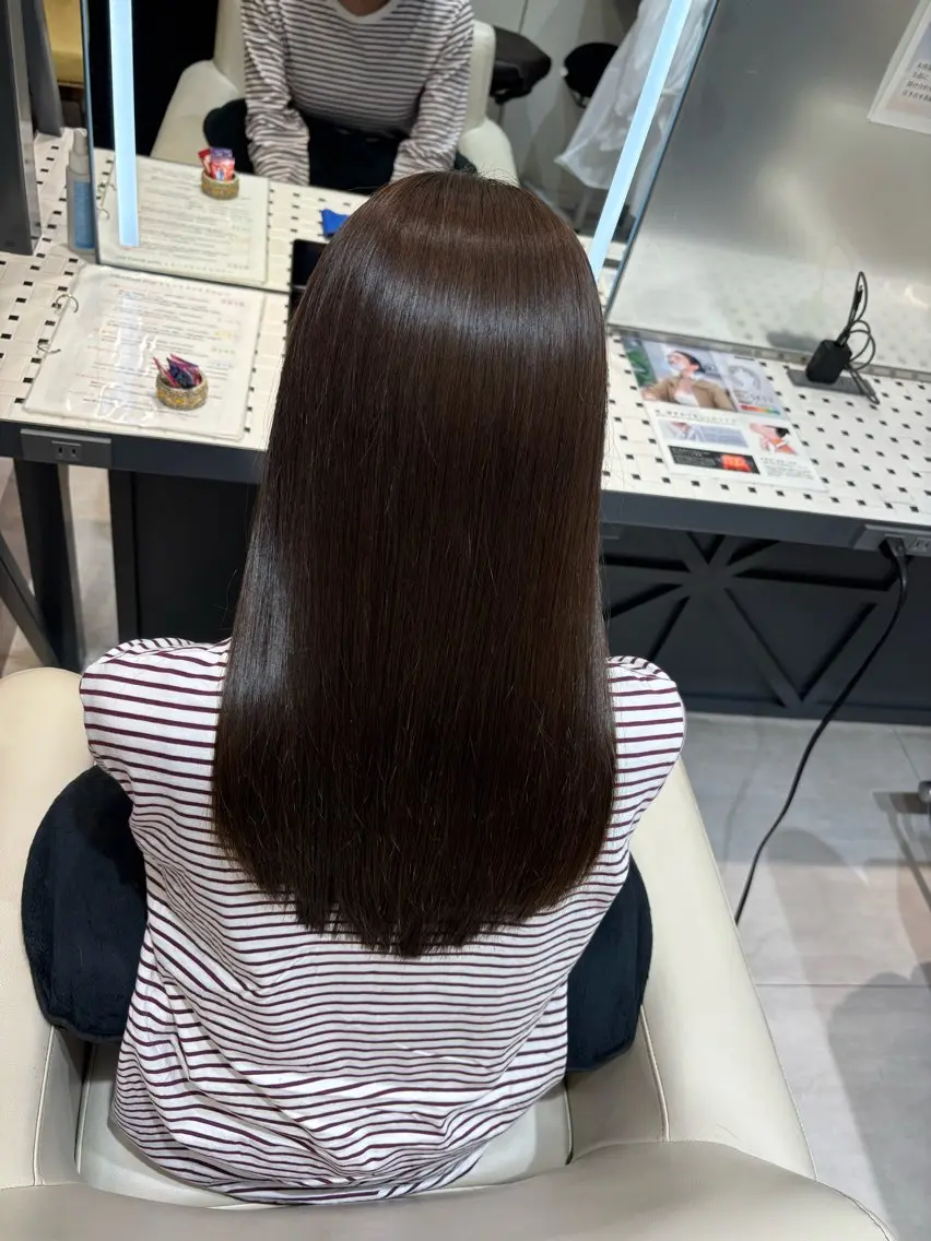 セミロング レイヤーカット 大人かわいいショート 🧡Mai🧡のヘアスタイル