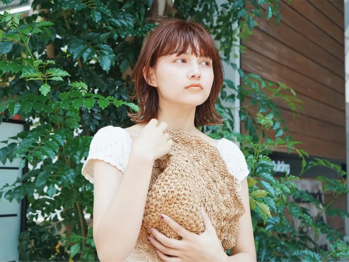 カラー 大島 千怜のヘアスタイル