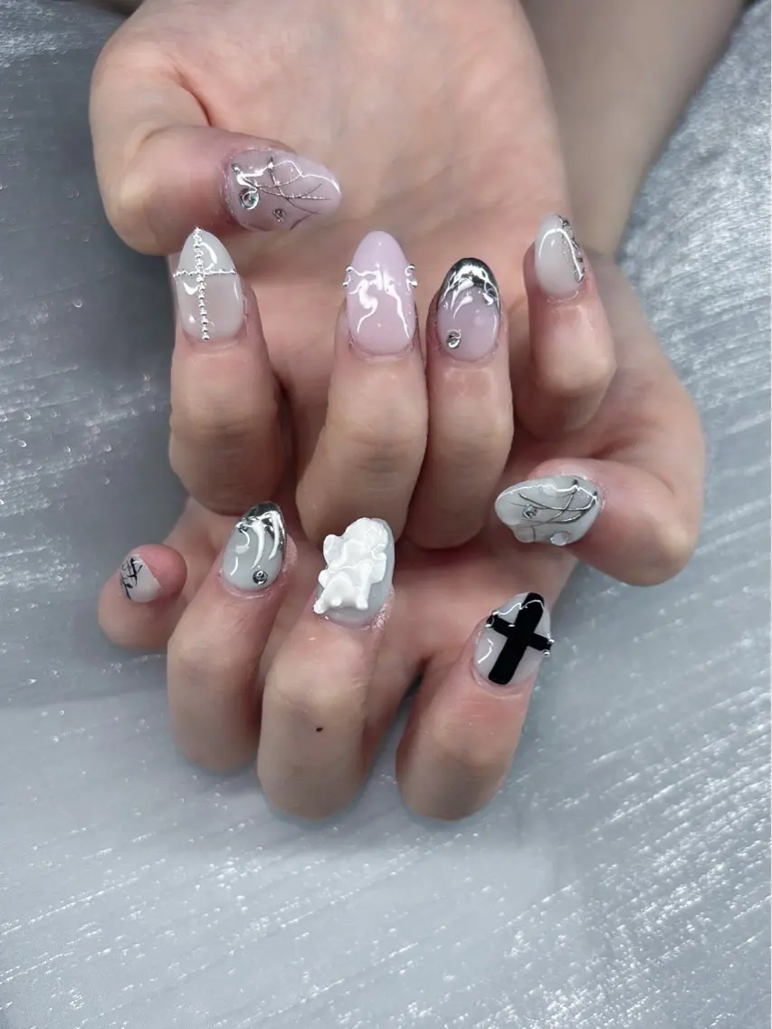 ネイル ハンドネイル 774✦✧ ┊金山のネイルデザイン