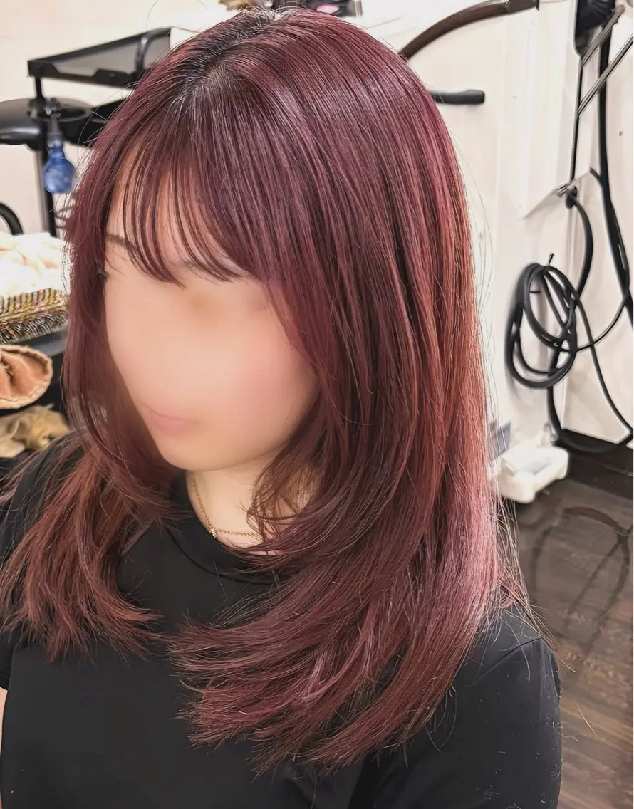 ロング カラー 苫小牧美容師　戸塚 裕麻のヘアスタイル