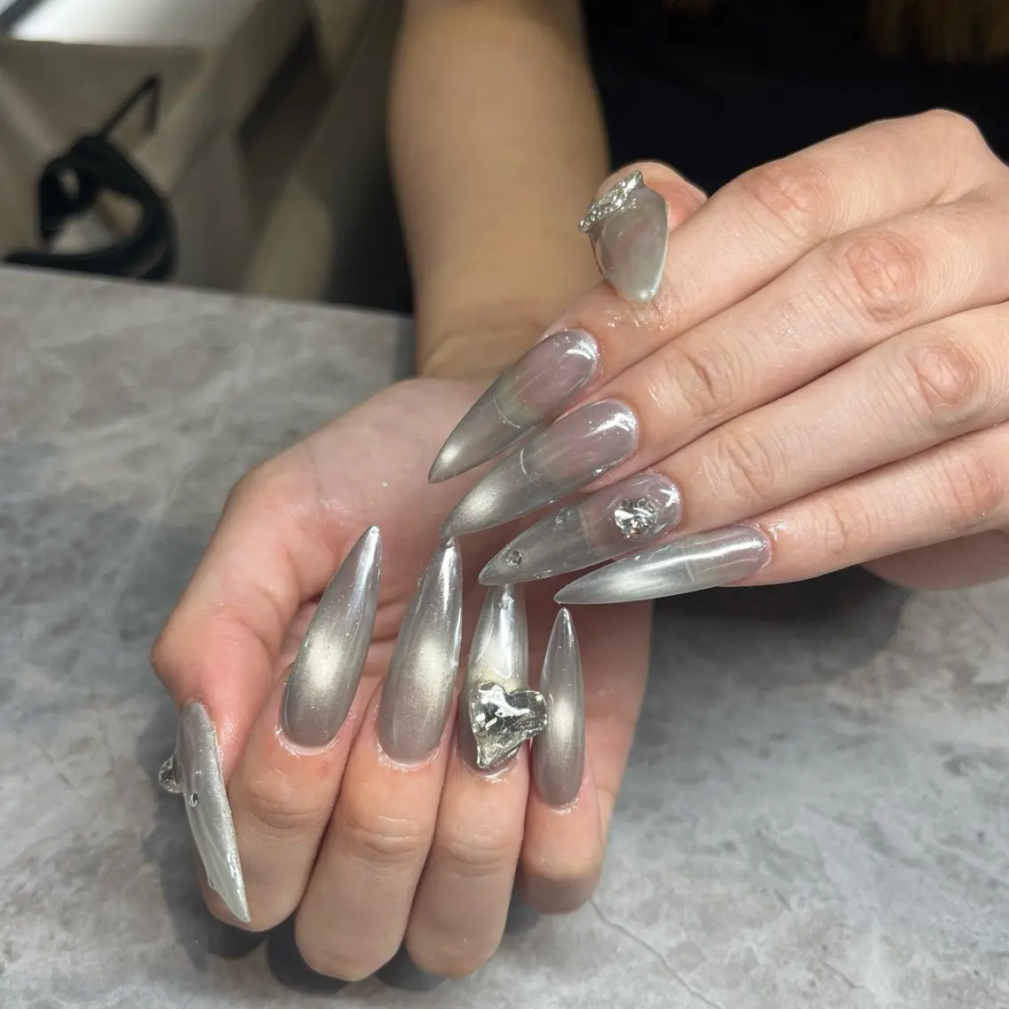 ネイル ハンドネイル IROHA nail Ami🐊🎀のネイルデザイン