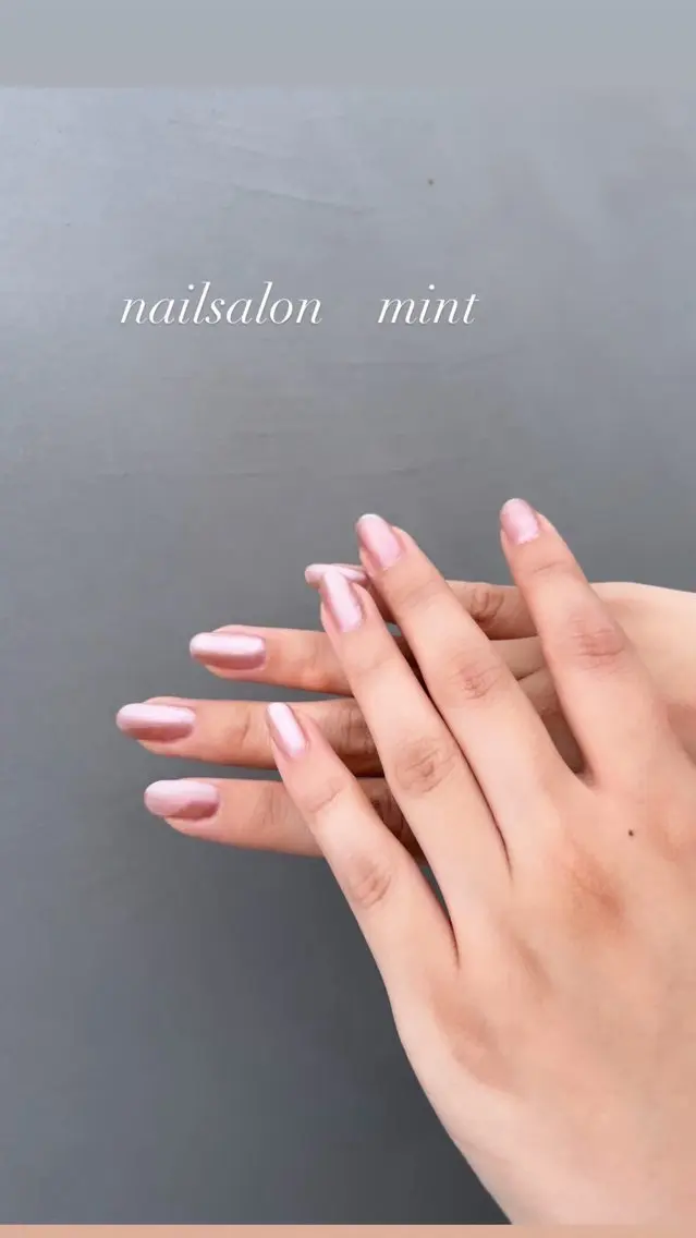 ネイル マグネットネイル ハンドネイル nailsalon mintのネイルデザイン