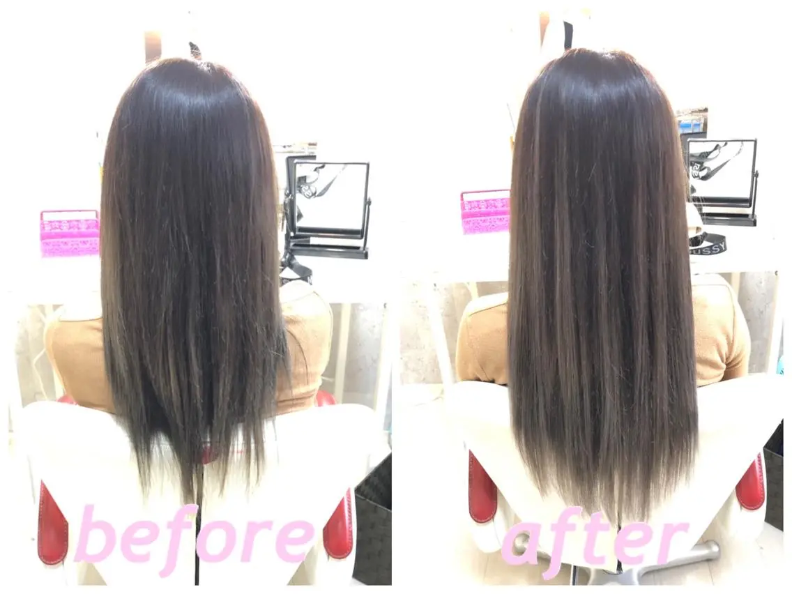 ロング エクステ 🌸ドレスアップ 心斎橋店🌸のヘアスタイル