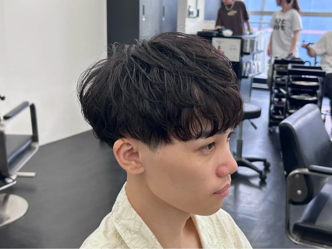 パーマ メンズ カット パーマ 🔥メンズパーマ特化 🔥¥7700/のヘアスタイル
